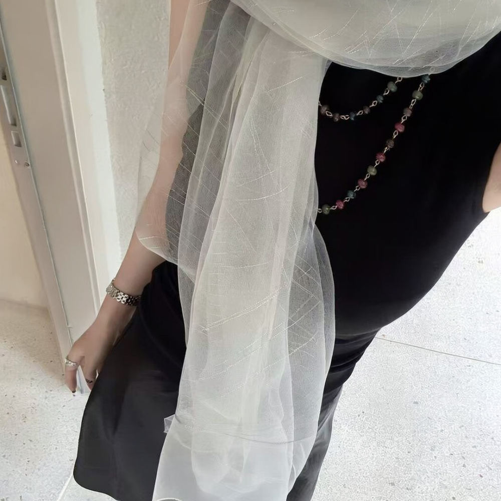 Элегантный шарф-накидка из иск – обзор и цена Stole Wedding Shawl