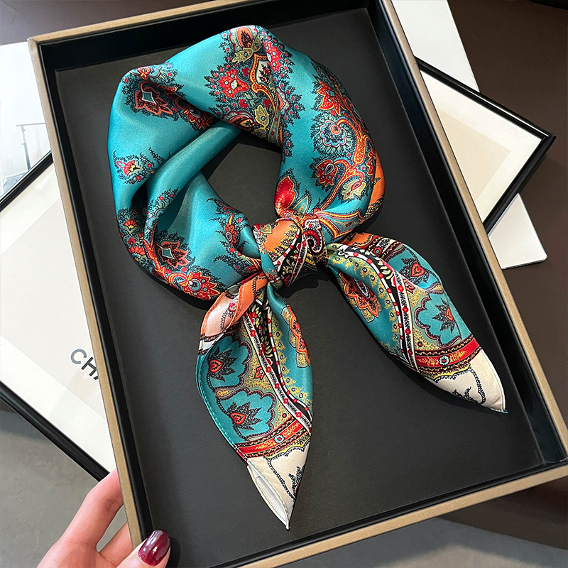100% настоящий шелк, квадратны – обзор и цена Ascot Neck Scarf