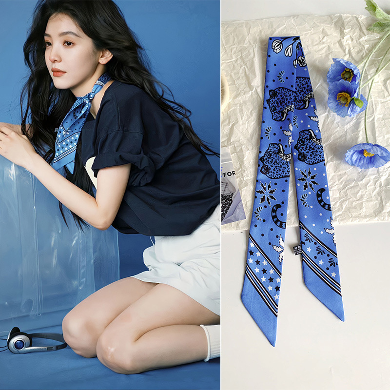 Классический шелковый шарф с л – обзор и цена Ascot Neck Scarf