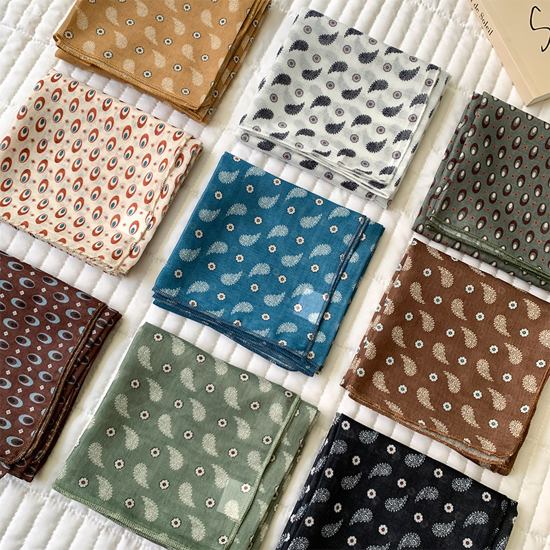 Хлопковый платок, шарф для жен – обзор и цена Bandana Cotton