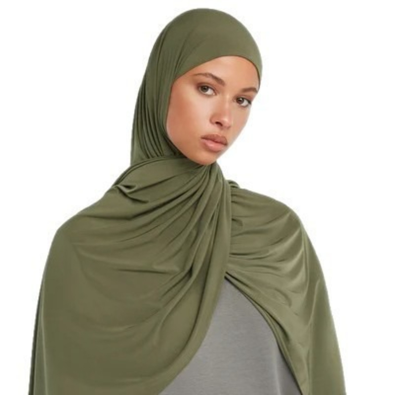 Жидкий джерси-хиджаб E2 Premiu – обзор и цена Bandana Cotton