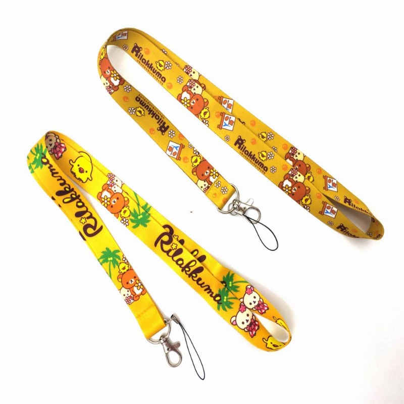 Кавайный аниме-шнурок Рилаккум – обзор и цена Lanyard Badge Holder