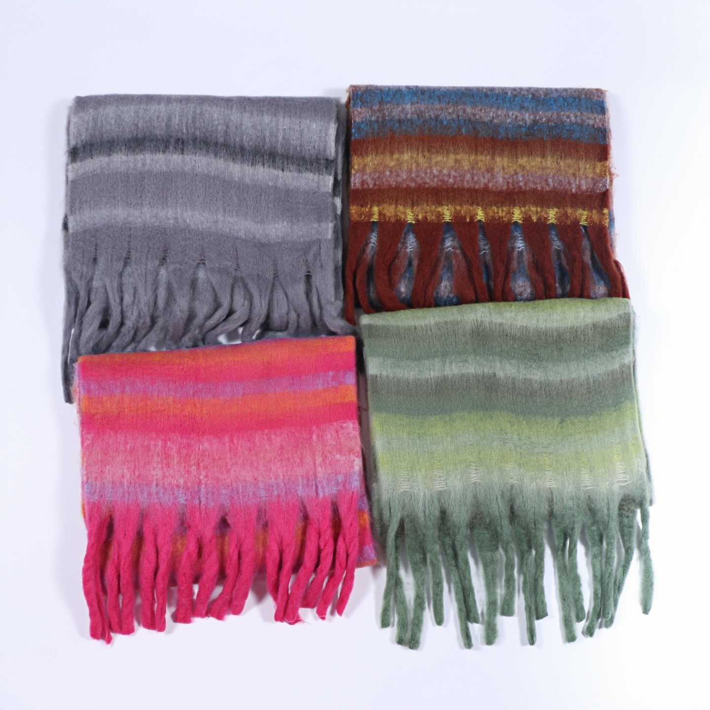 Зимний шарф для женщин, кашеми – обзор и цена Woven Scarf Blanket