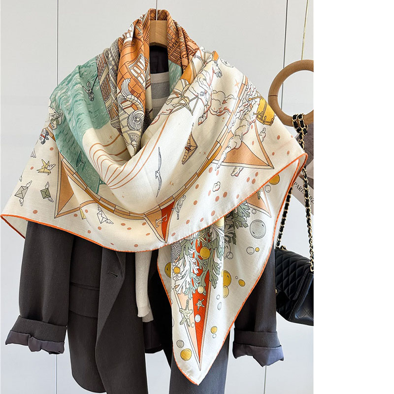 Женская шерстяная накидка, зим – обзор и цена Woven Scarf Blanket